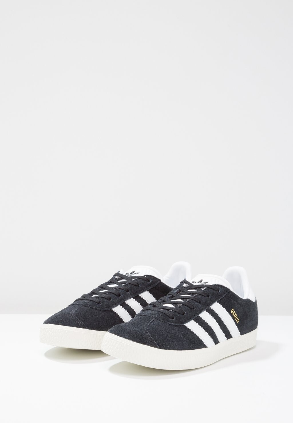 Кроссовки низкие черный/белый/золотой металлик GAZELLE UNISEX adidas Originals, цвет core black/white/gold metallic — фото 3