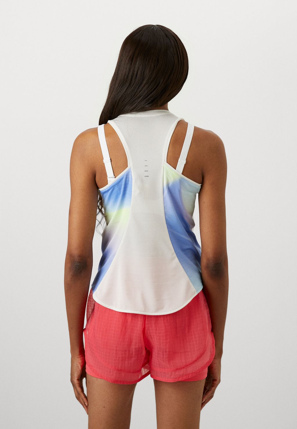 Топ TANK RING Nike Performance, светло-серый — фото 4