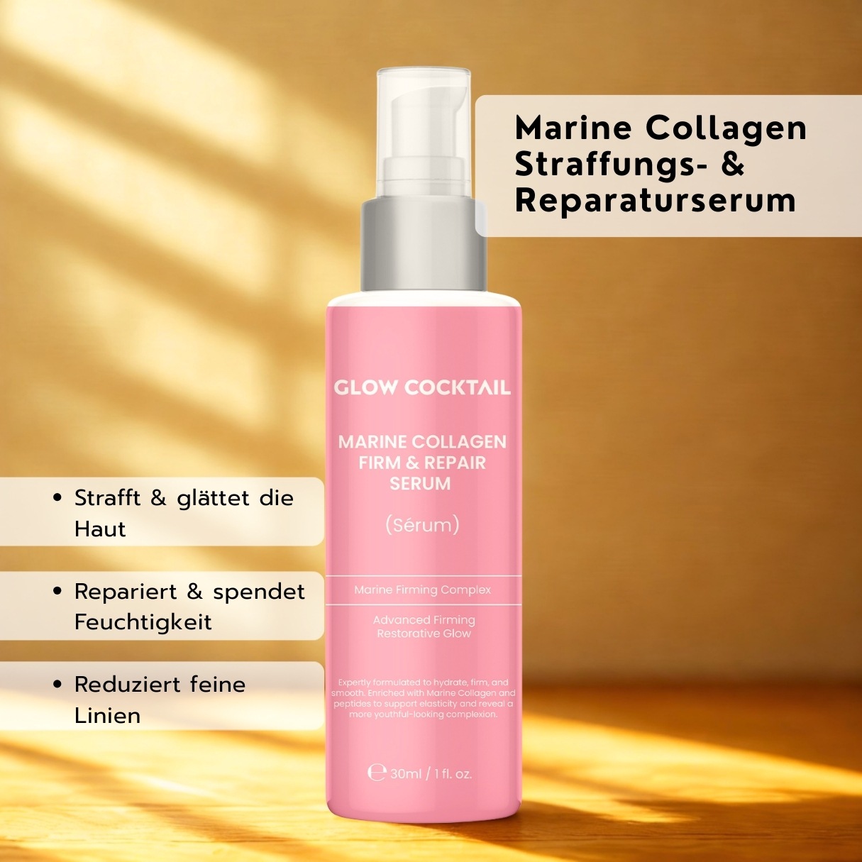 Сыворотка Glow Cocktail — Для лица firm repair serum , количество — фото 4