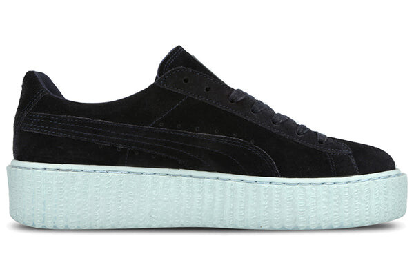 Кроссовки fenty x suede creeper 'peacoat' Puma, черный — фото 2