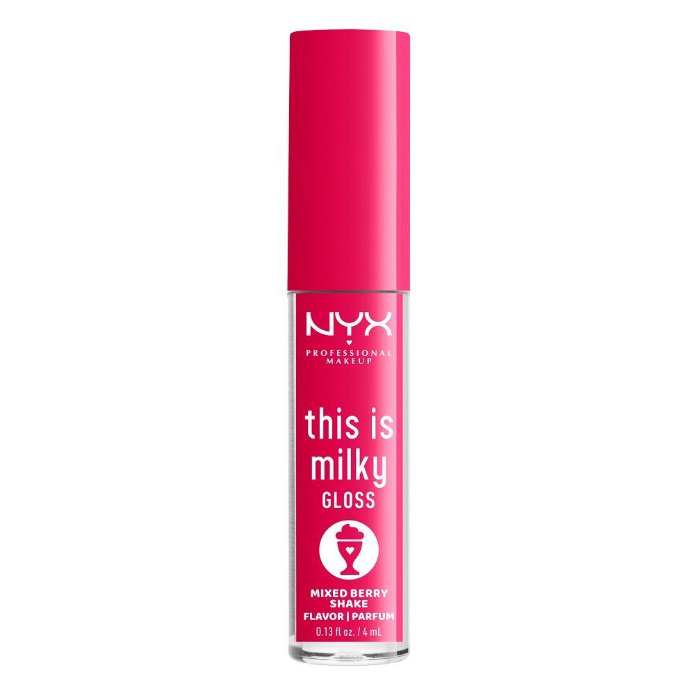 

Блеск для губ this is milky gloss Nyx Professional Makeup, цвет mixed berry shake, 4 мл
