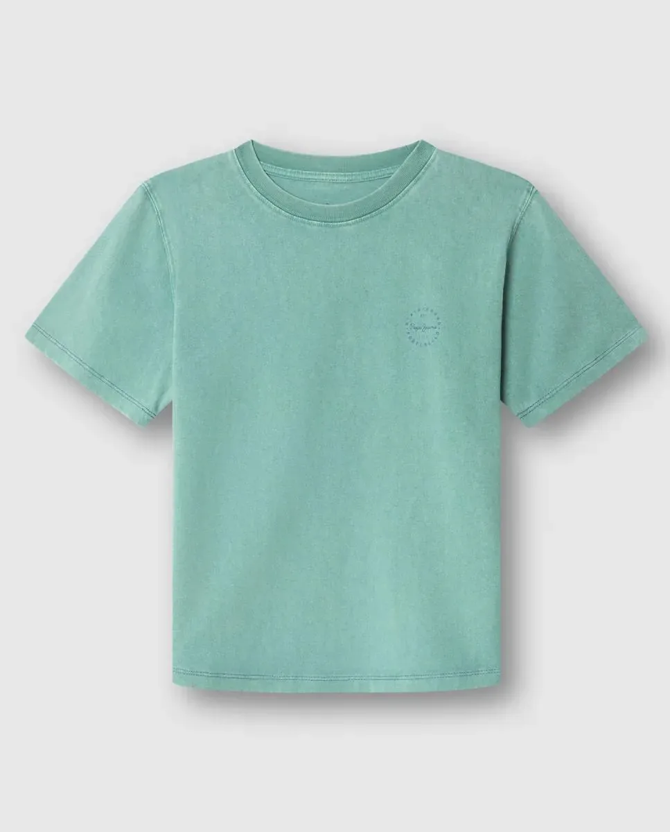 Детская футболка Harryson Pepe Jeans, бирюзовый