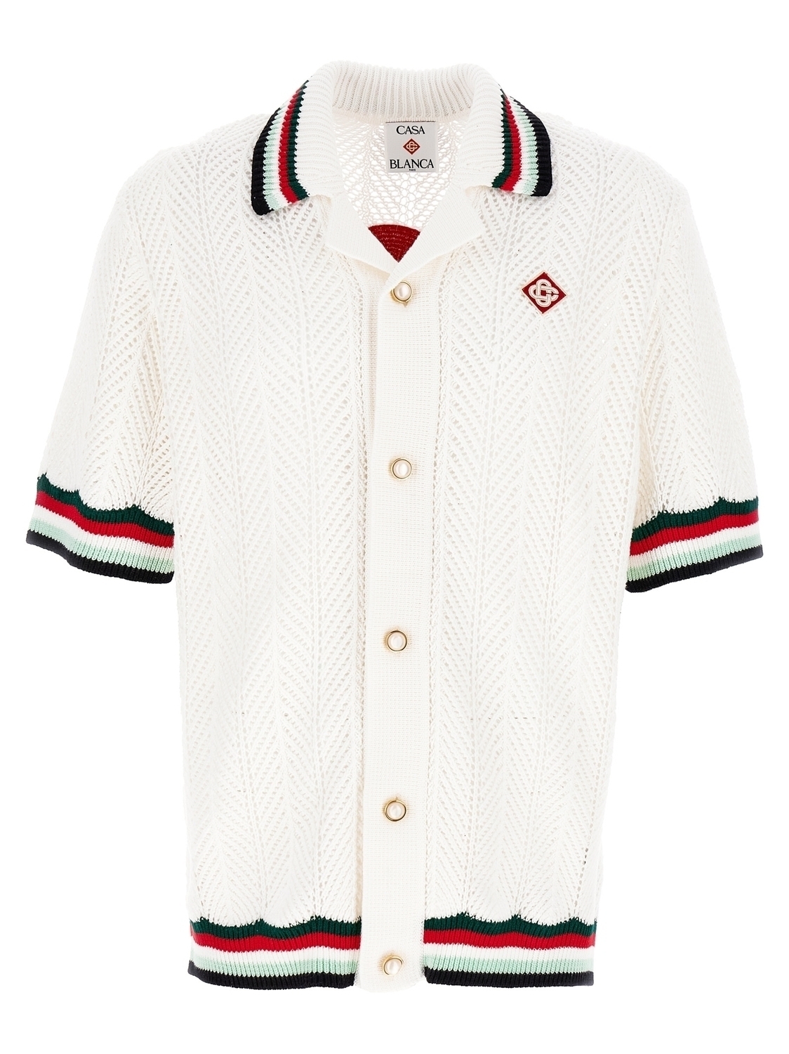 

Рубашка «Sporty Faux Crochet» CASABLANCA, мультиколор