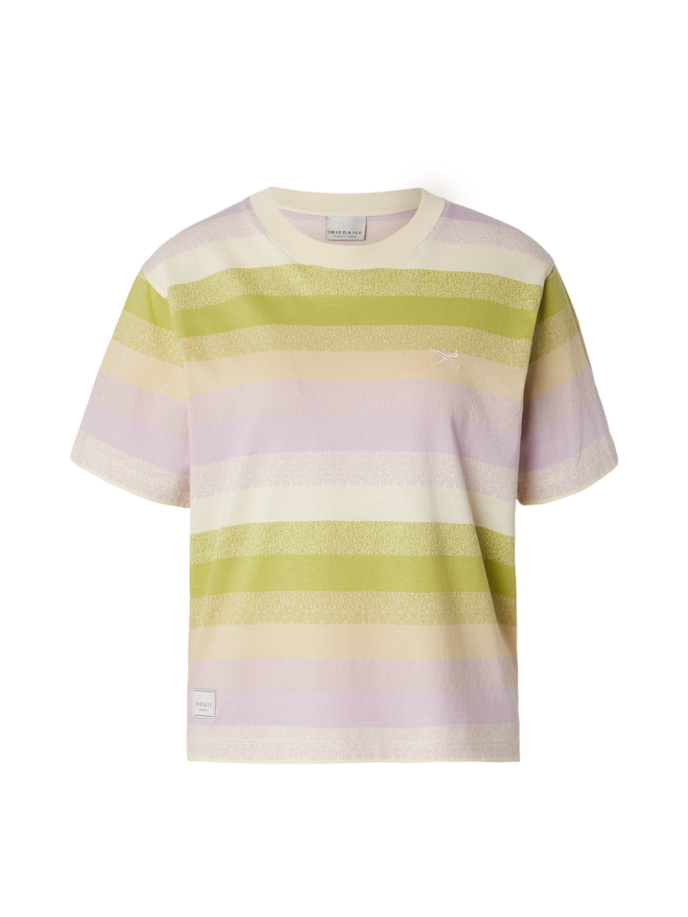 

Iriedaily Футболка 'Pixi Stripe' в цвете беж, крем