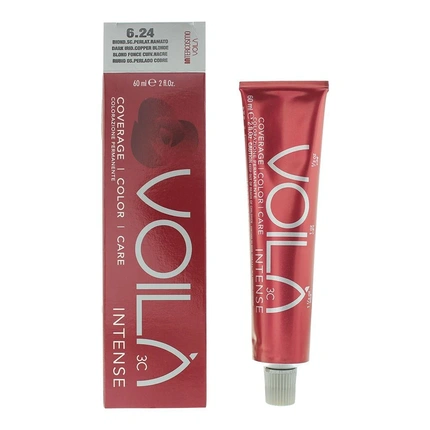 Краска для волос Voila 3c 6.24 Dark Iridescent Copperblonde