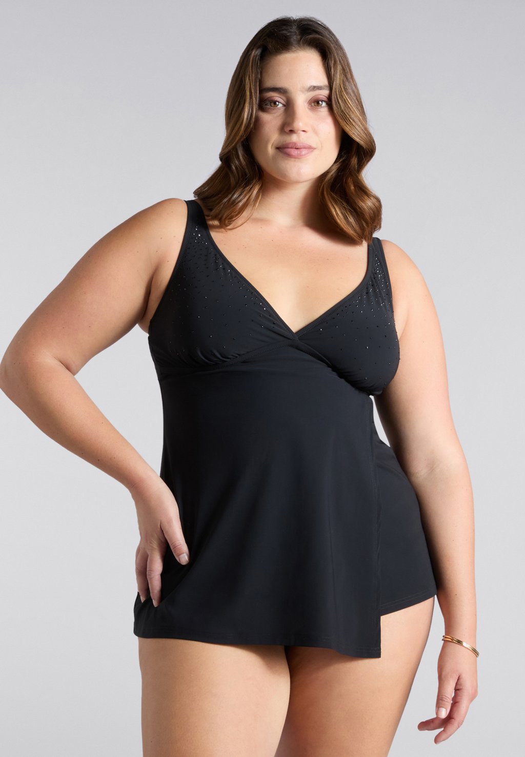 

Верх бикини TANKINI Fiorella Rubino, черный