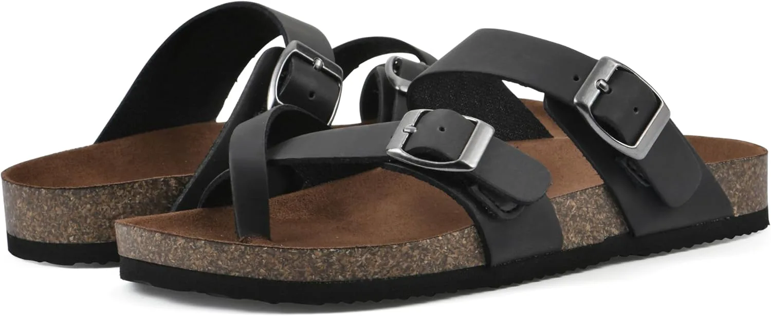 

Сандалии WHITE MOUNTAIN Gracie с анатомической стелькой, черный