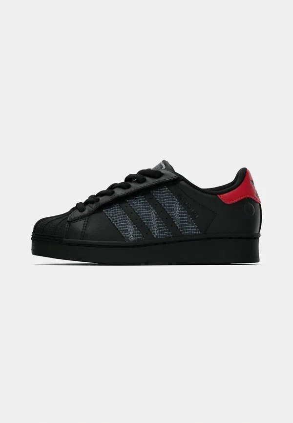 Унисекс кроссовки superstar со светодиодной подсветкой Adidas Originals, Core Black/Red — фото 2
