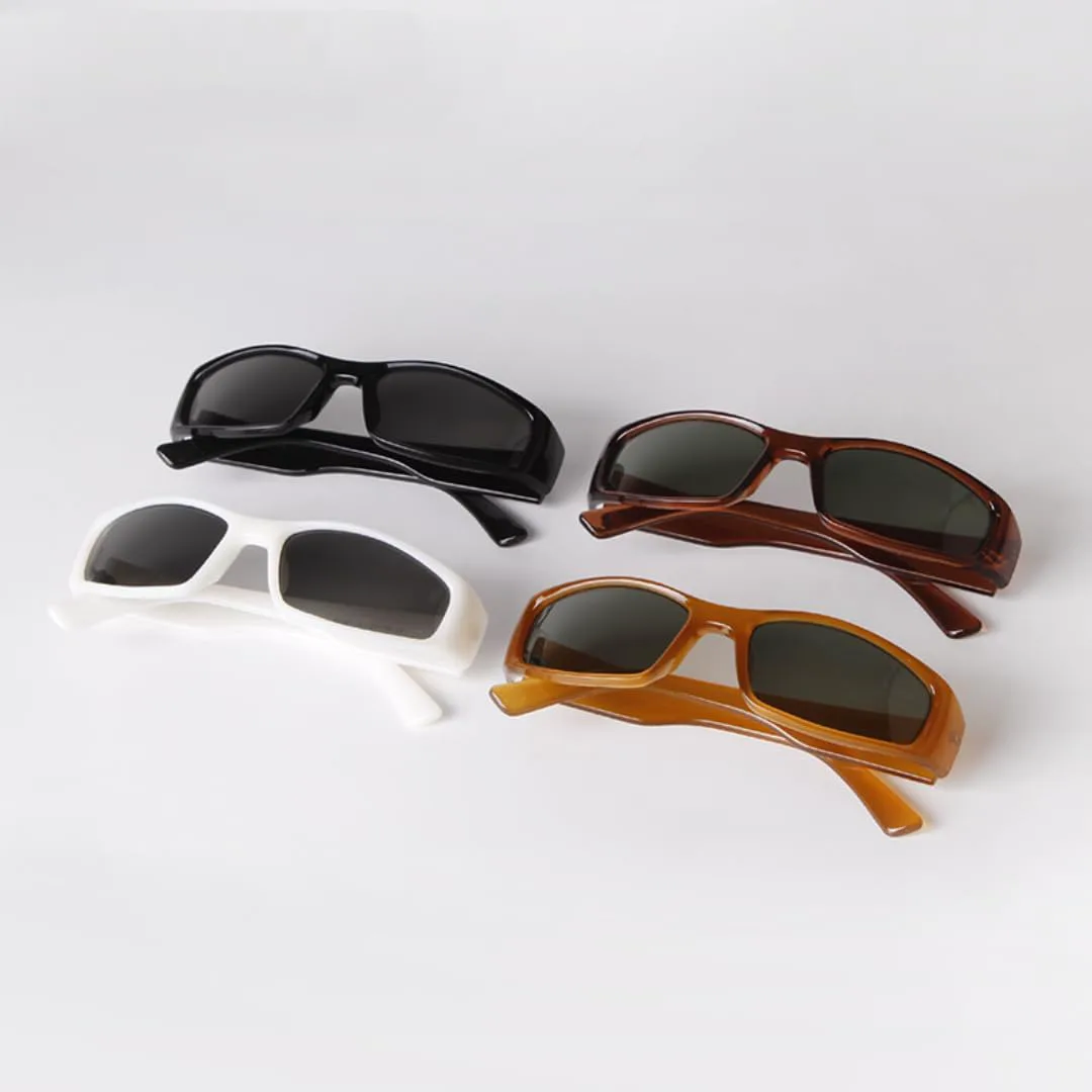 

Солнцезащитные очки с защитой UV400 | Маленькая оправа, линзы конфетного цвета | Для женщин и мужчин, для занятий спортом на открытом воздухе и вождения DSVIGF, 01