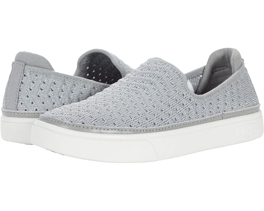 

Кроссовки Ugg Caplan Slip-On, цвет Seal Metallic Knit