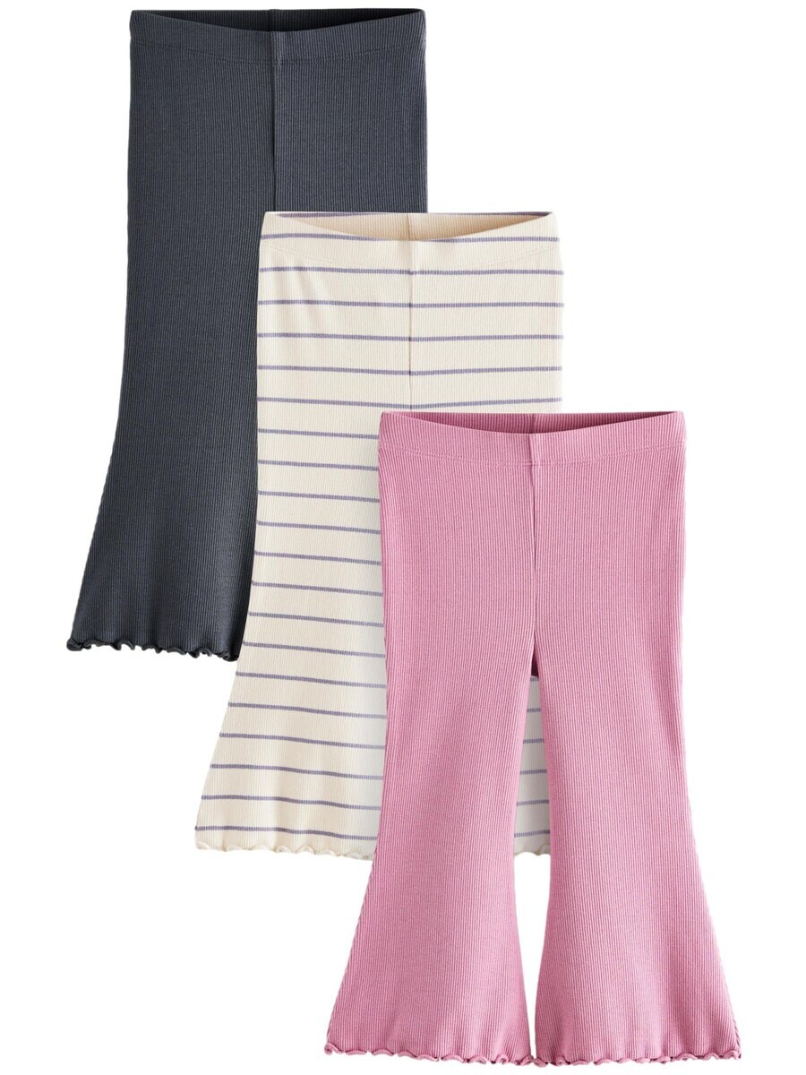 

Леггинсы Next Flared Leggings, цвет beige/grey/pink