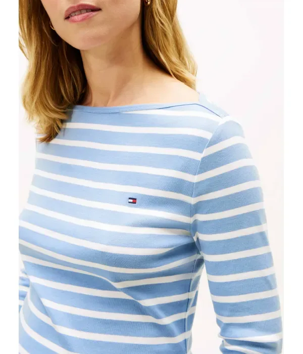 Новая блузка CODY slim fit Tommy Hilfiger, синий — фото 4