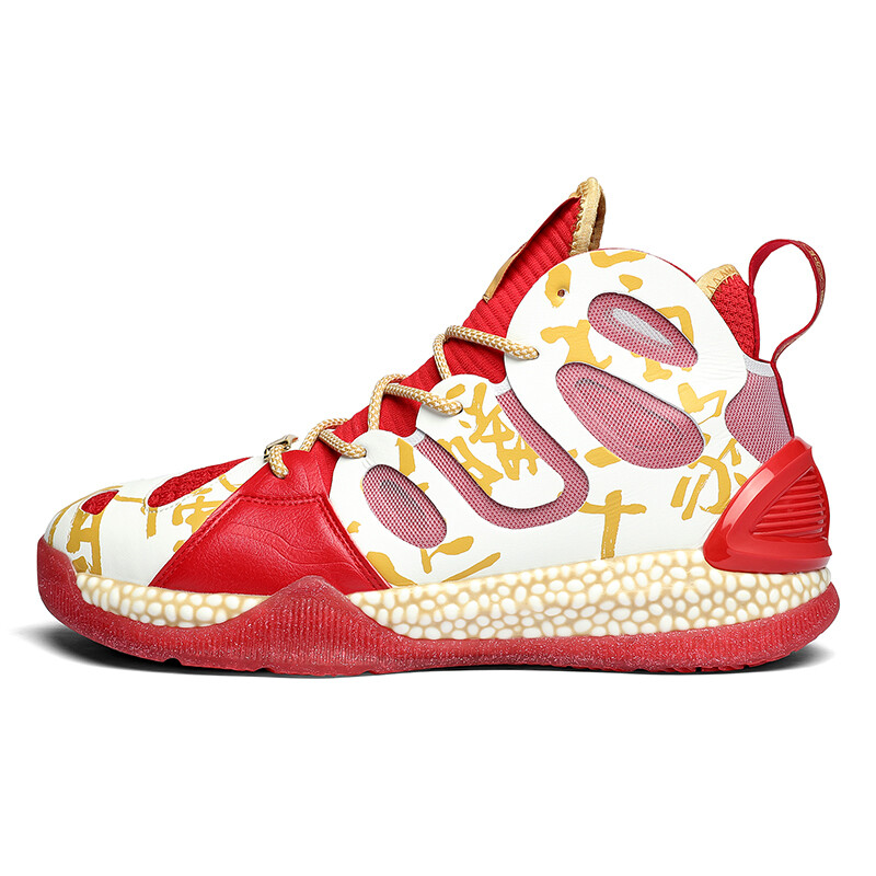 

Баскетбольные кроссовки Basketball Shoes Unisex High-Top Red/White Iverson