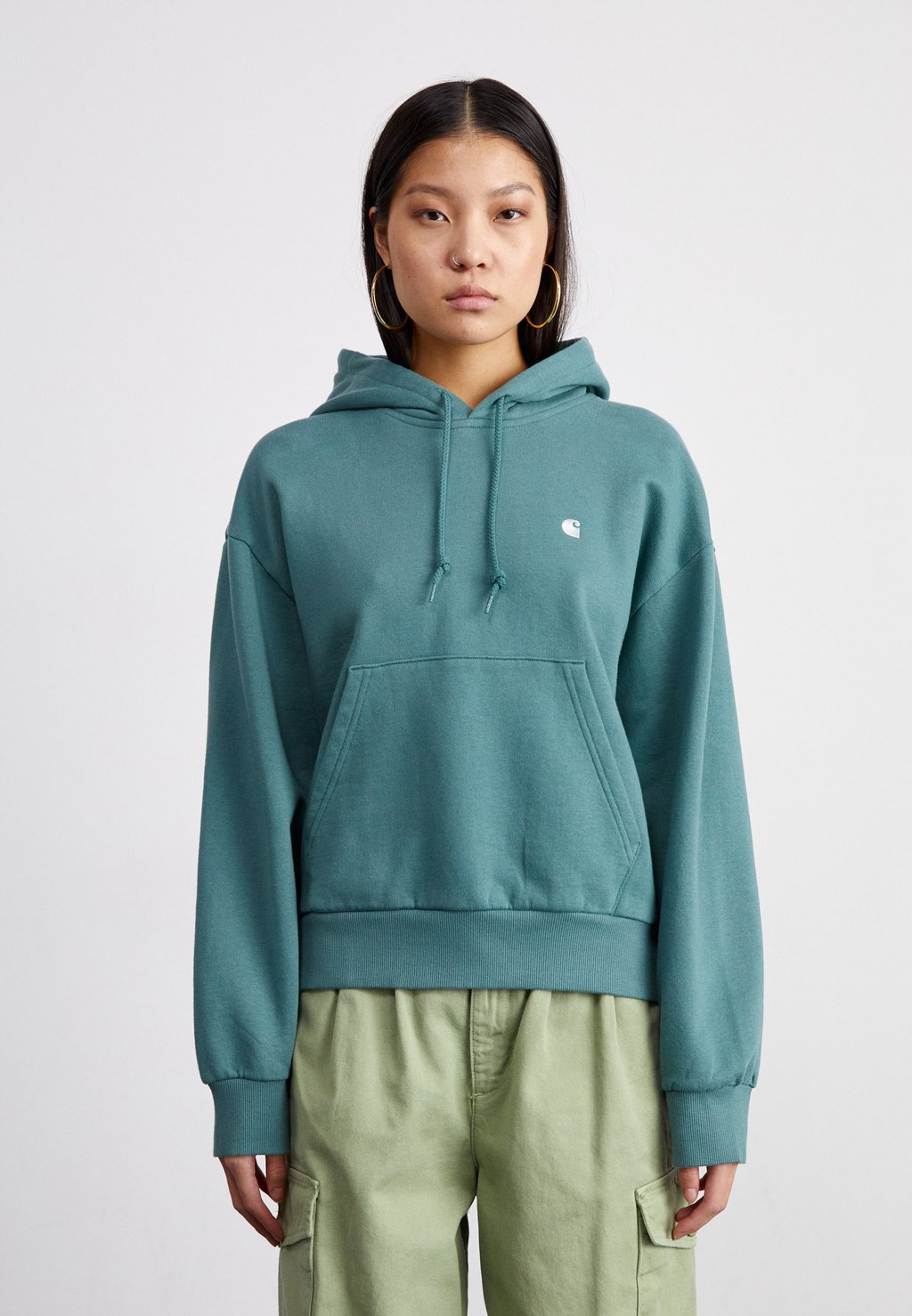 

Толстовка HOODED CASEY Carhartt WIP, зеленый