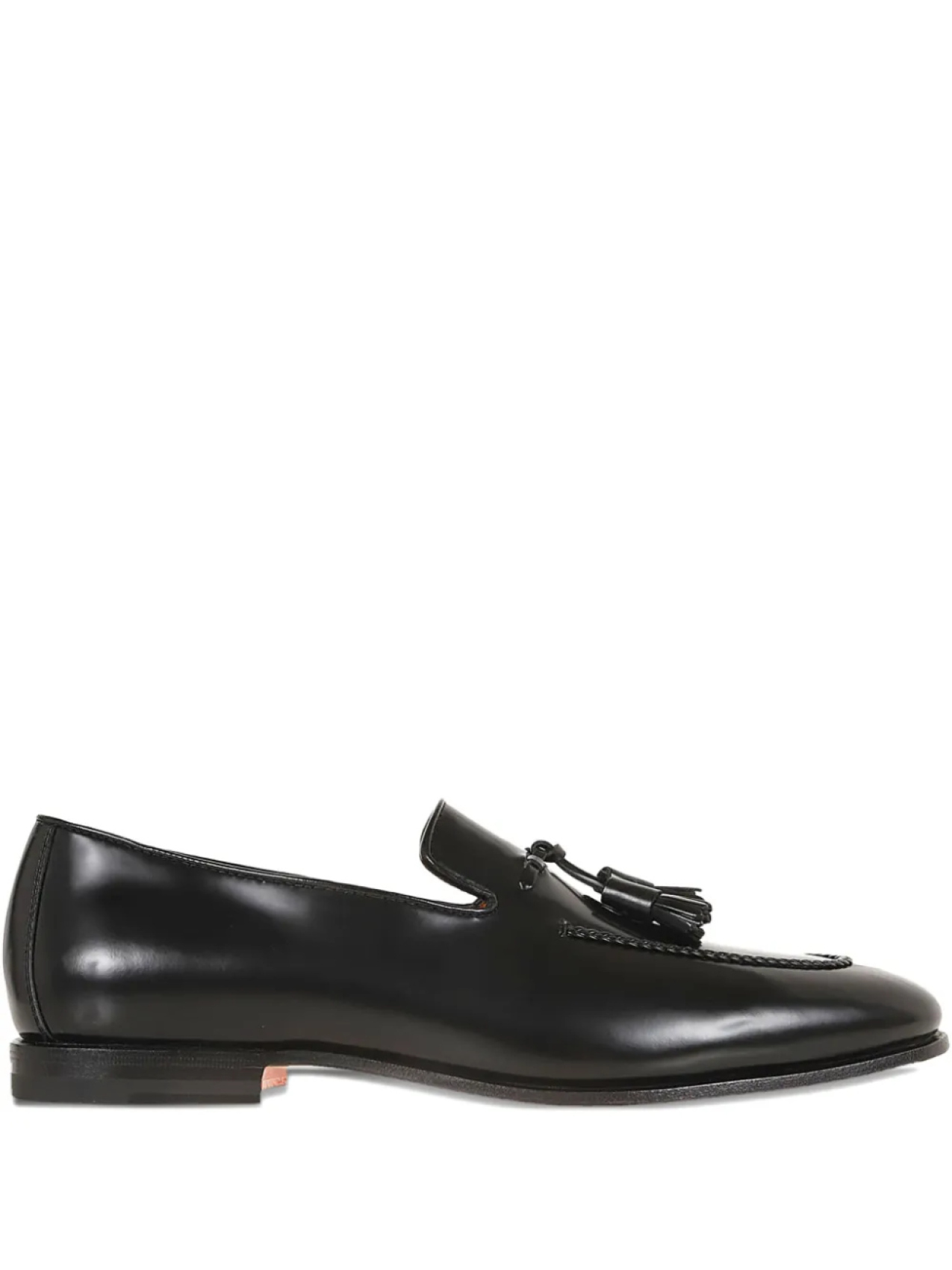 

Кожаные мокасины Santoni, черный