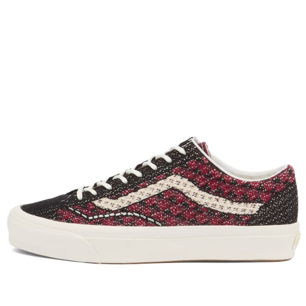 

Кроссовки Lx old skool 36 ek Vans, Geo Check Bordeaux