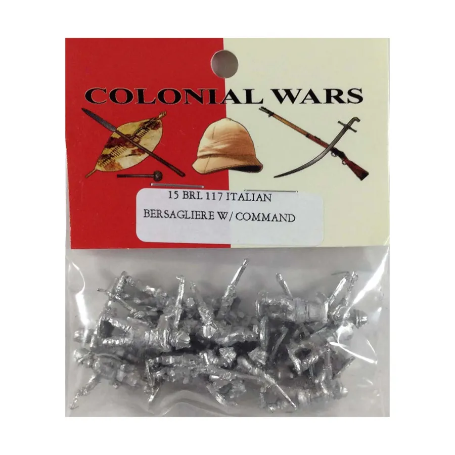 

Итальянские берсальери с командой, Colonial Wars - Eight-Nation Alliance (15mm) (Blue Moon)