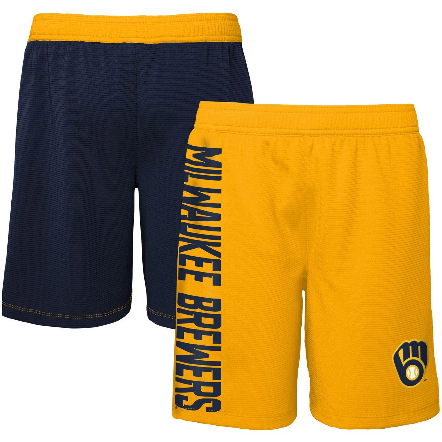 

Молодежные шорты Milwaukee Brewers Oh Yeah Outerstuff