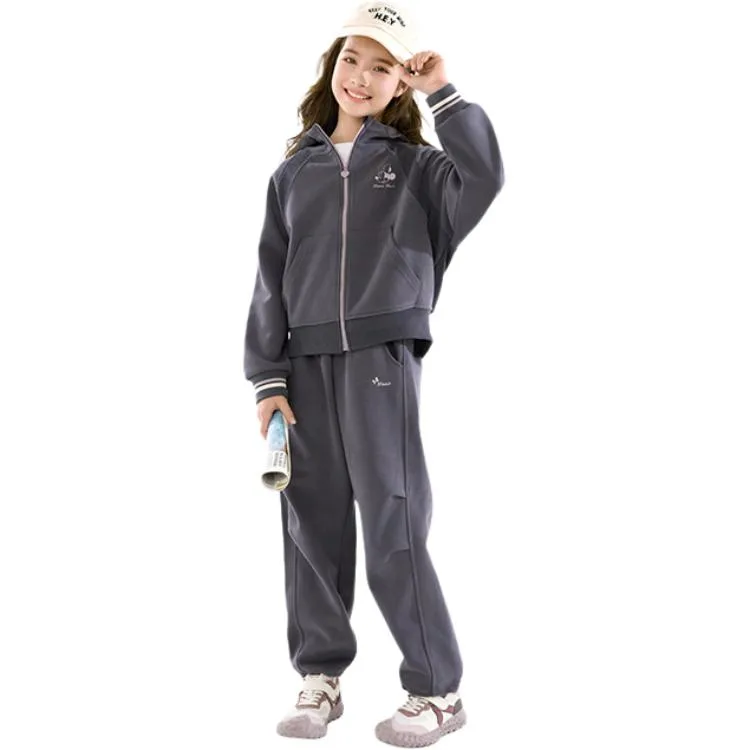 Флисовая толстовка Casual Sportswear Minnie Spring Disney, Light Ink Gray[Fleece-Lined Winter Style]
