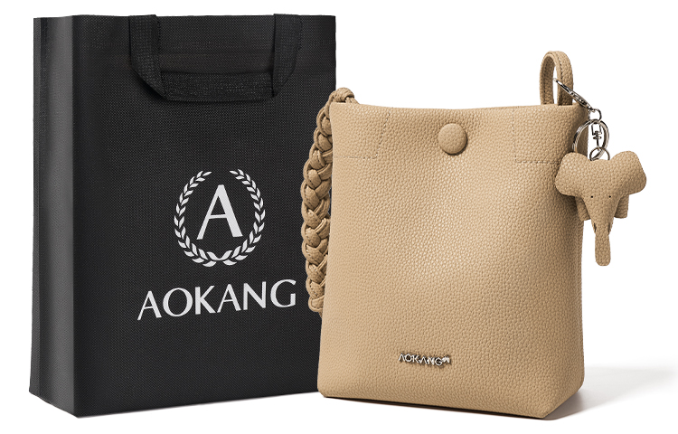

Сумка через плечо AOKANG, молочный чай