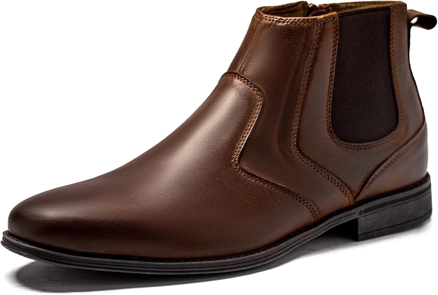 

Мужские ботинки Chelsea Holy Dove - натуральная кожа, ботинки Chelsea для мужчин с боковой молнией, повседневные ботинки на липучке, ботинки-чукка и оксфорды, 2024002-coffee Matte