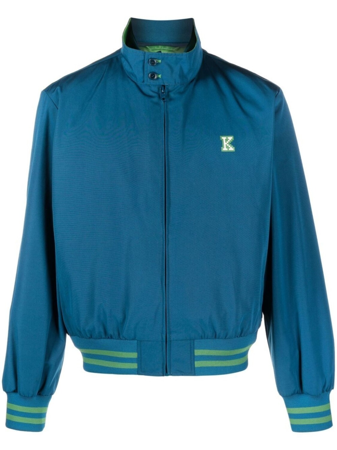 

Kenzo спортивная куртка с логотипом, синий