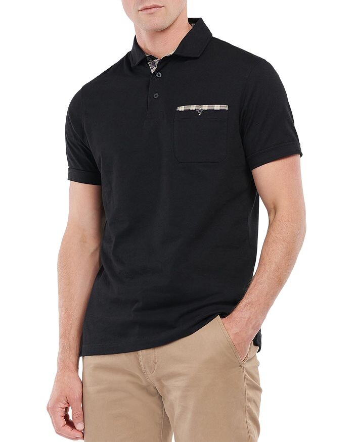 

Рубашка-поло Barbour Corpatch, черный