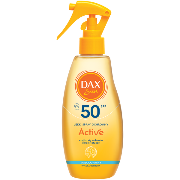 

Легкий защитный спрей с SPF50, 200 мл Dax Sun active