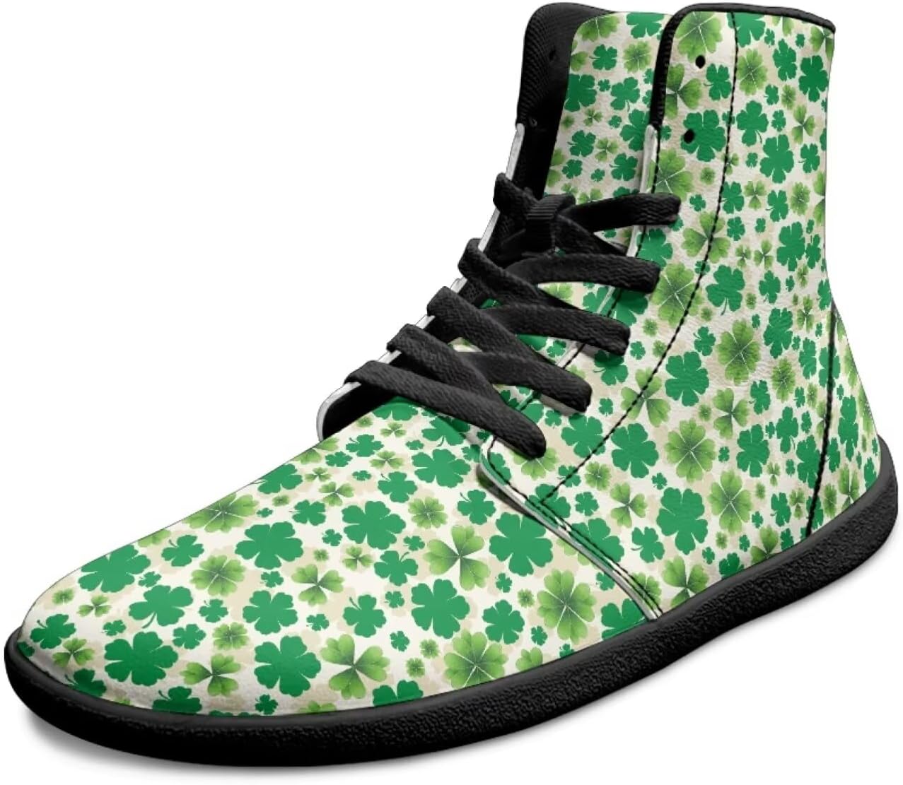 

Мужские Босоножки с Высокой Пяткой и Широким Носком с Нулевым Каблуком, Противоскользящие Кружевные Ботинки до Щиколотки для Ходьбы Xixirimido, зеленый