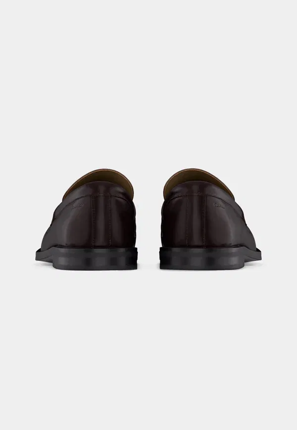 Туфли лоферы Ess loafer smart slip ons Calvin Klein, бордовый — фото 4