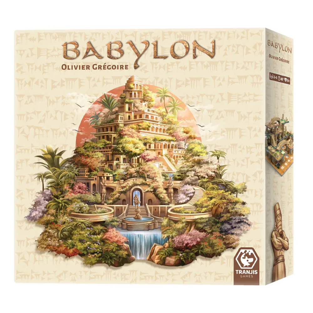 

Настольная игра Babylon от Tranjis Games, золотой