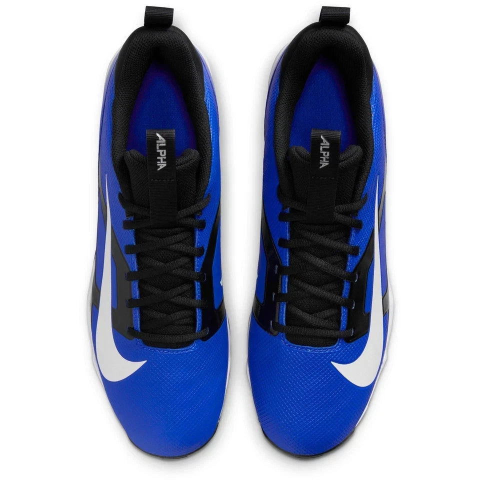Бутсы Nike Alpha Menace 4 Shark FN0028-400, синие, мужские, UWU822 Nike, синий — фото 4
