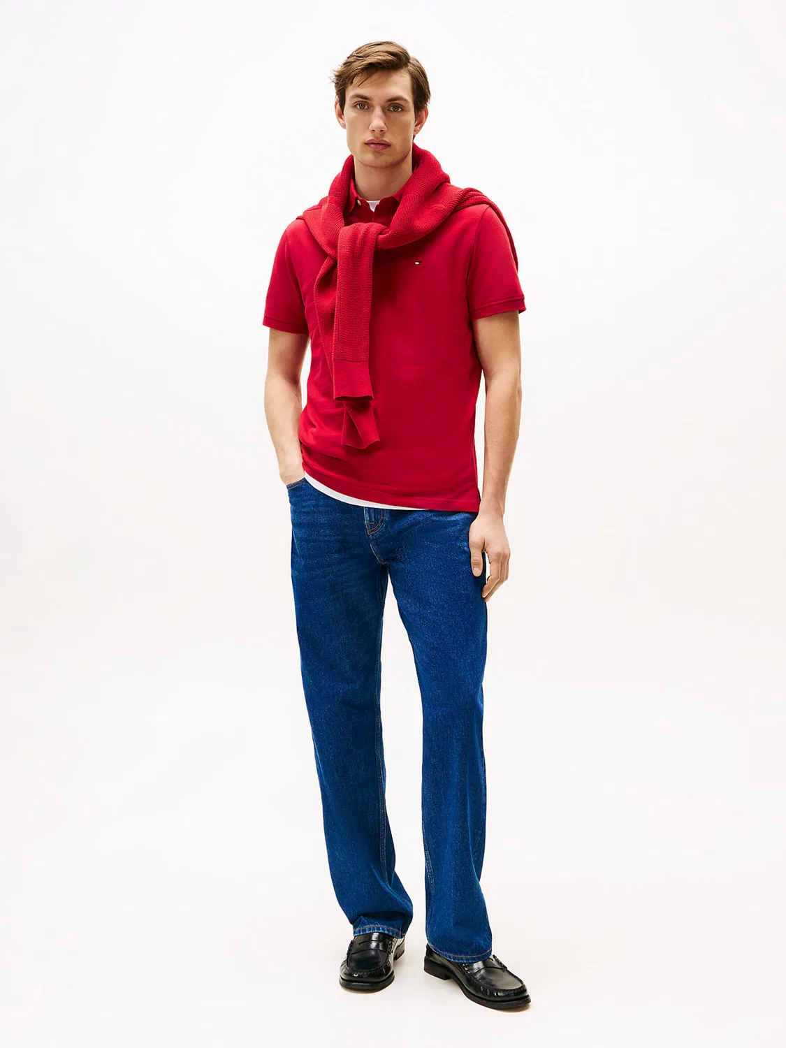 Рубашка 'CORE 1985 REGULAR POLO' Tommy Hilfiger, Red — фото 3