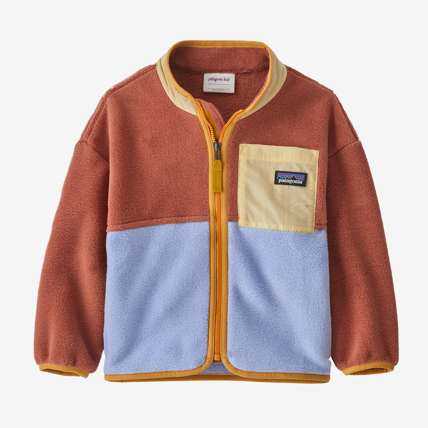 

Флисовая куртка Baby Synchilla Patagonia, цвет Burl Red