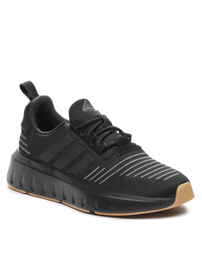Кроссовки Swift Run Shoes Kids adidas, черный — фото 2