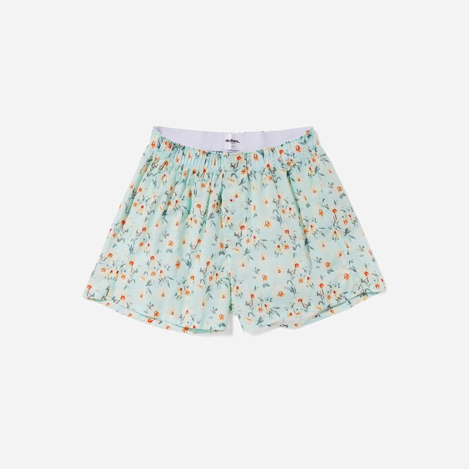 

Боксеры из органического хлопка Druthers J.Crew, голубой