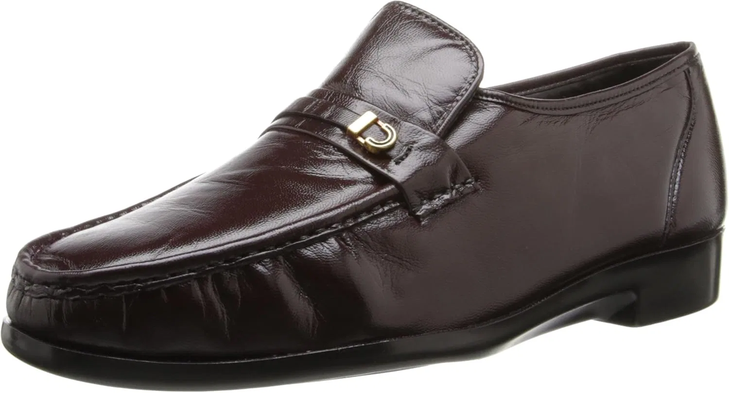 Лоферы Milano из натуральной кожи, Florsheim, бордовый
