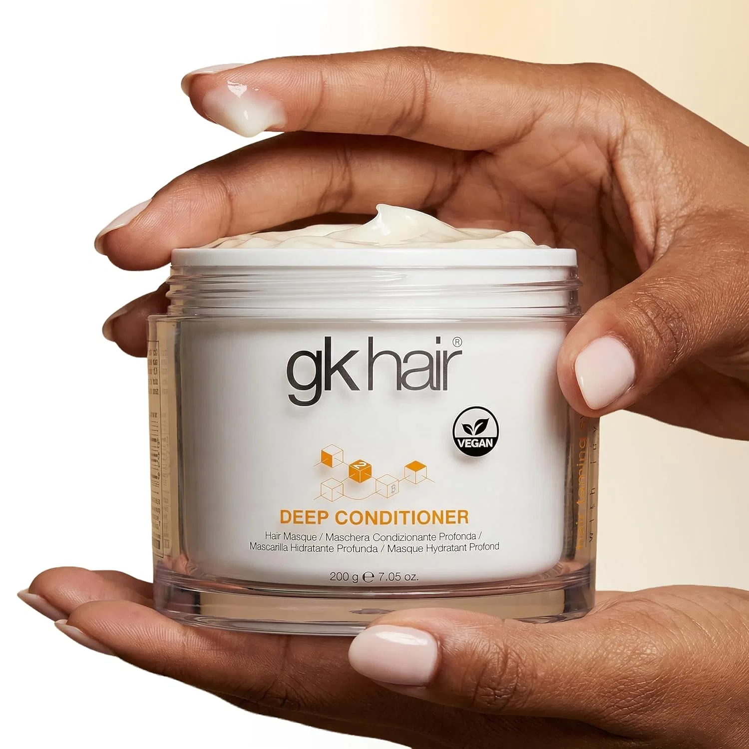 Интенсивно увлажняющая восстанавливающая маска для волос «Deep Conditioner Masque» от GK HAIR Global Keratin Gk Hair — фото 4