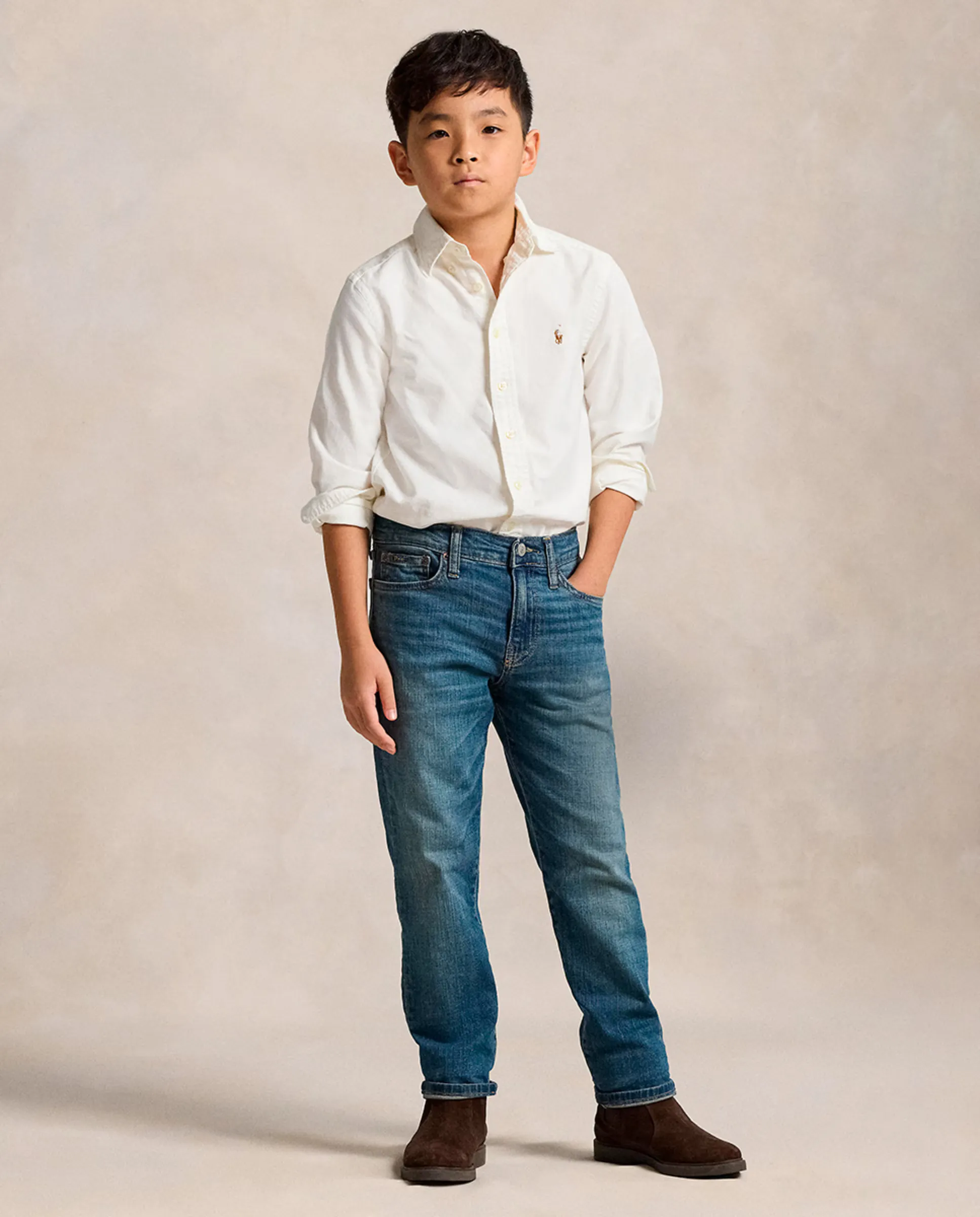 

Джинсы детские эластичные Sullivan Slim Fit Polo Ralph Lauren, индиго/синий