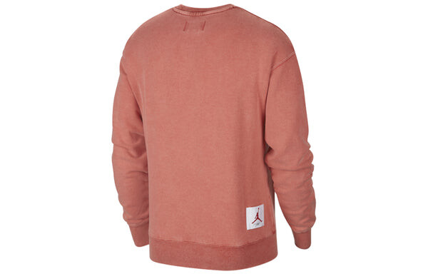 Толстовка Air Jordan Flight MENS Casual Sports Crew-neck Red, красный — фото 2