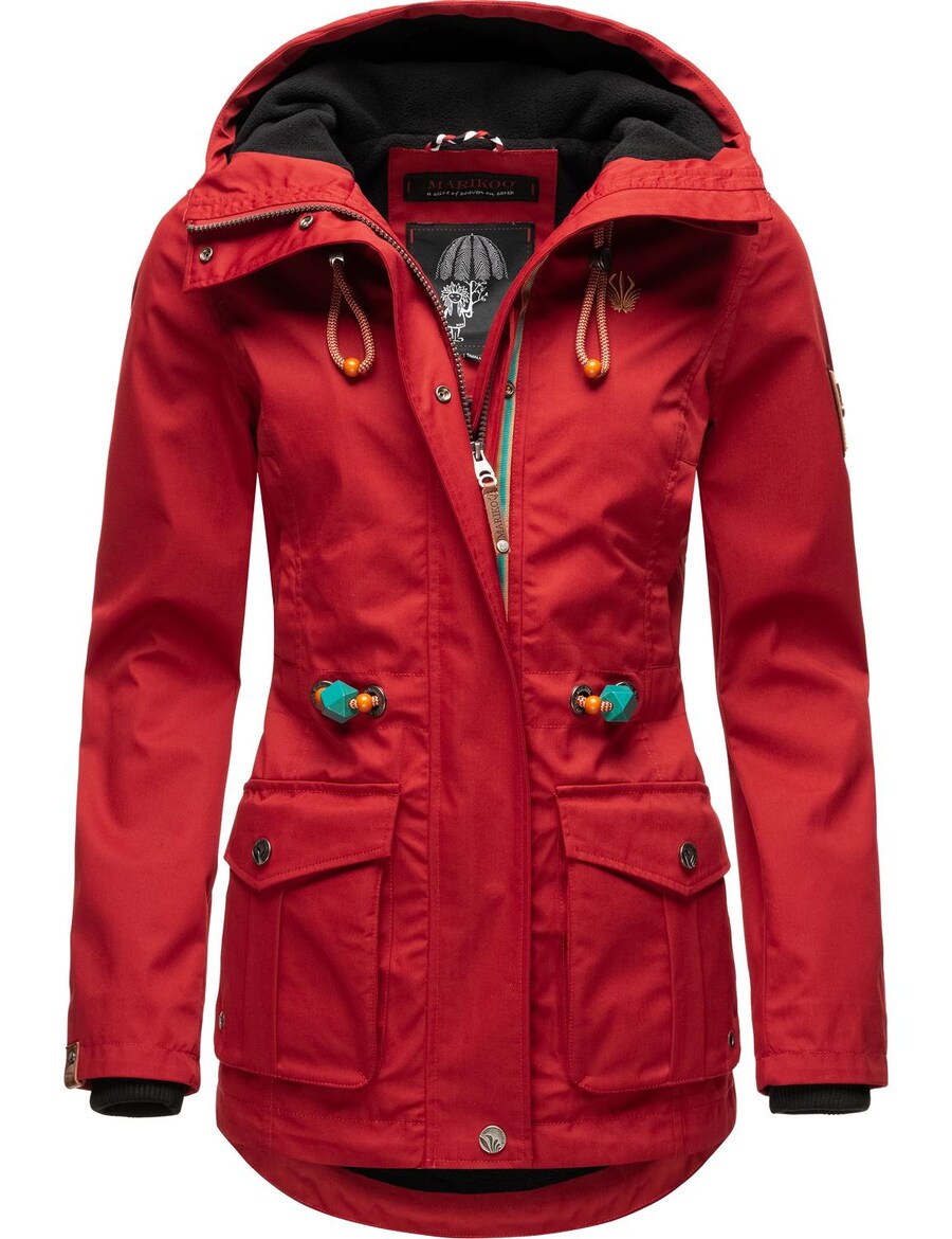 

Межсезонная куртка MARIKOO Babetaa, цвет Cherry red