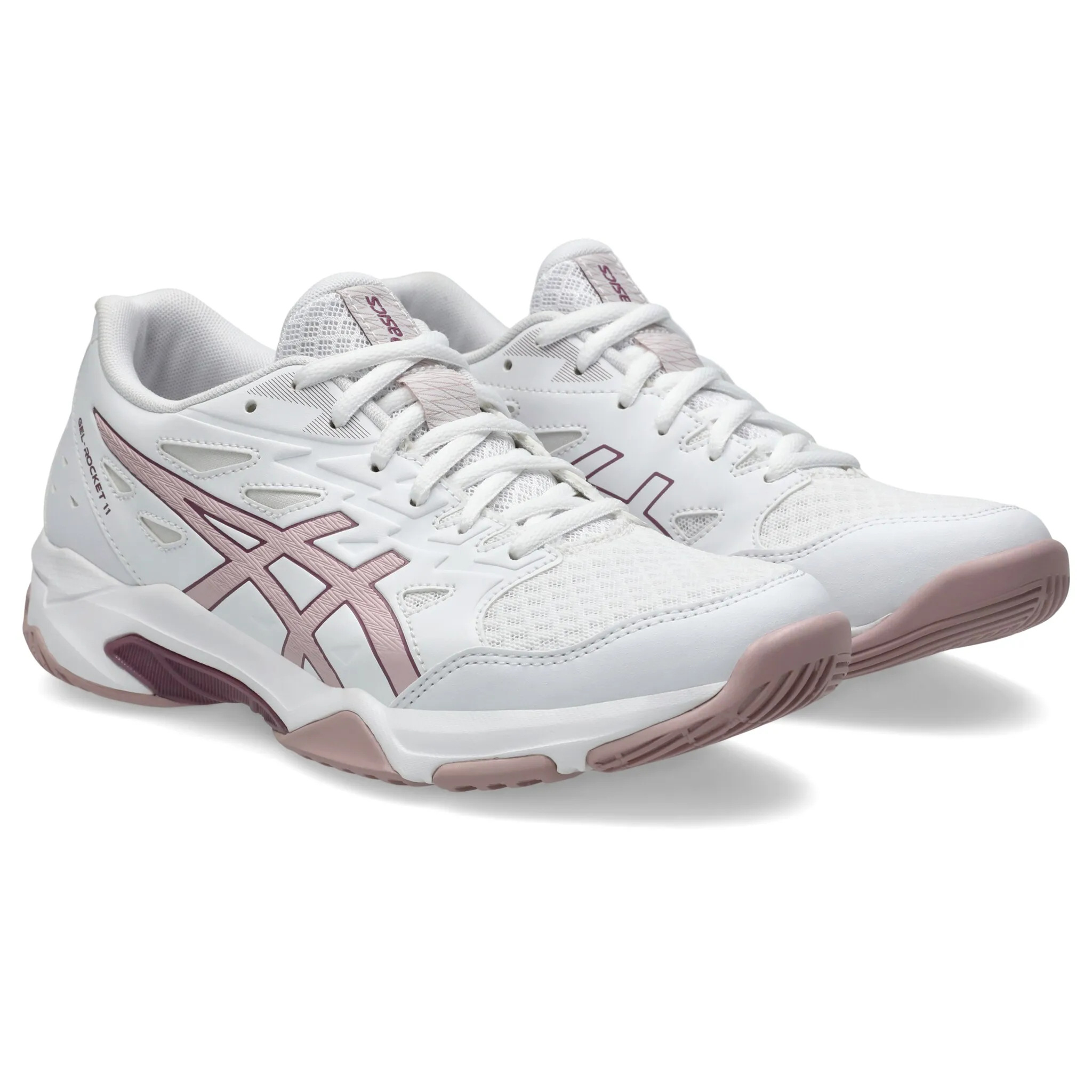

Домашняя обувь Asics "GEL-ROCKET 11", цвет White/Watershed Rose