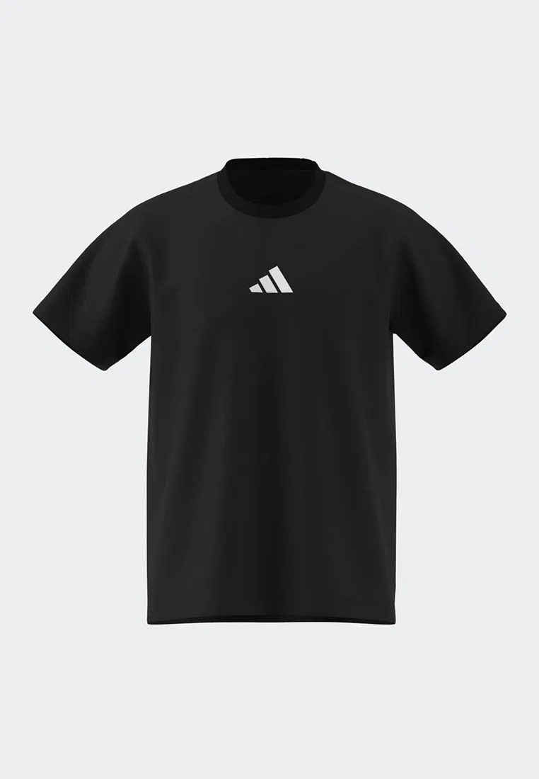 Футболка с каллиграфией, Year Of The Horse Adidas, черный — фото 4