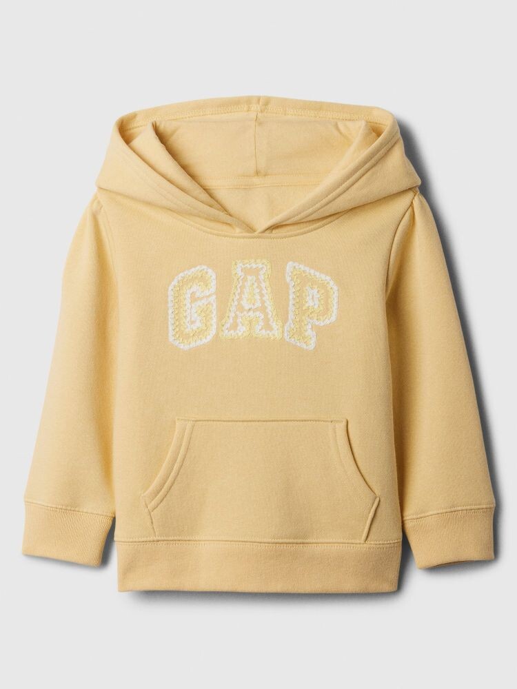 

Толстовка с логотипом и капюшоном Gap, желтый