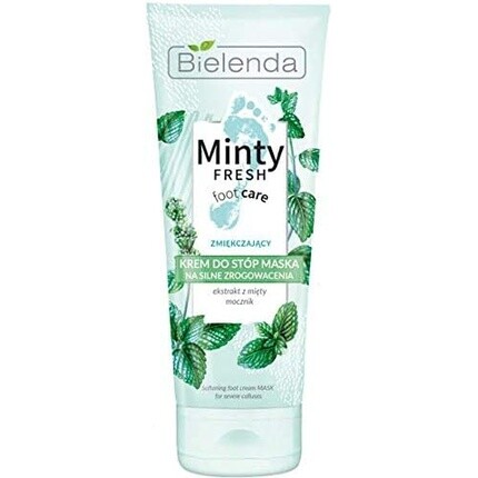 

Смягчающая маска для ухода за ногами Minty Fresh от сильных мозолей 100мл, Bielenda, Серый, Смягчающая маска для ухода за ногами Minty Fresh от сильных мозолей 100мл, Bielenda