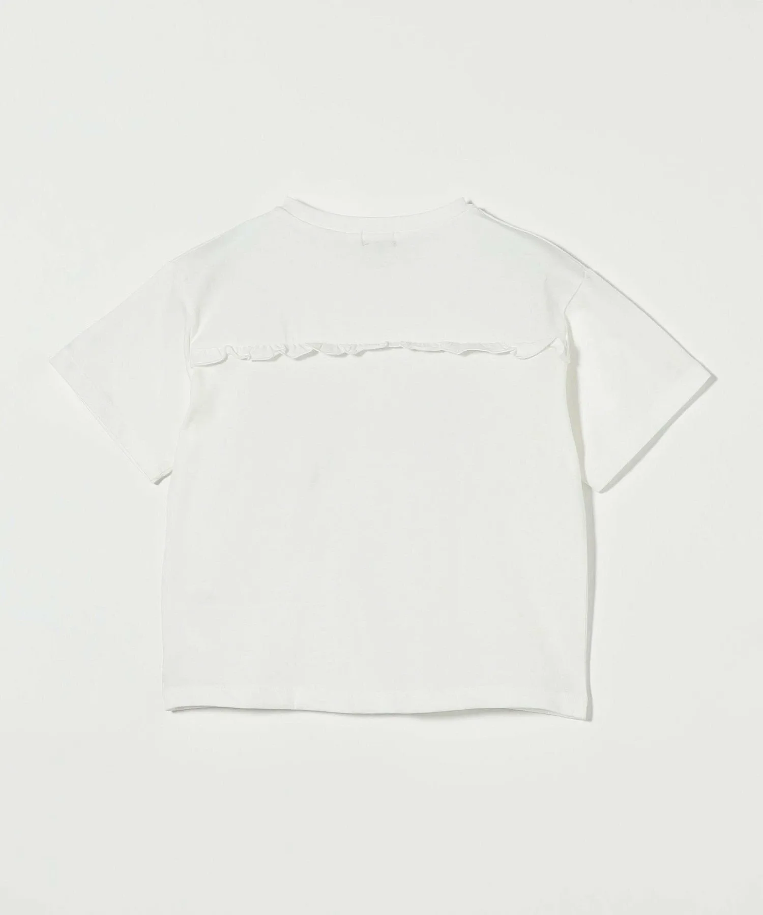 Футболка с принтом в виде лент / Детская 100-130 см United Arrows Green Label Relaxing, OFF WHITE — фото 2