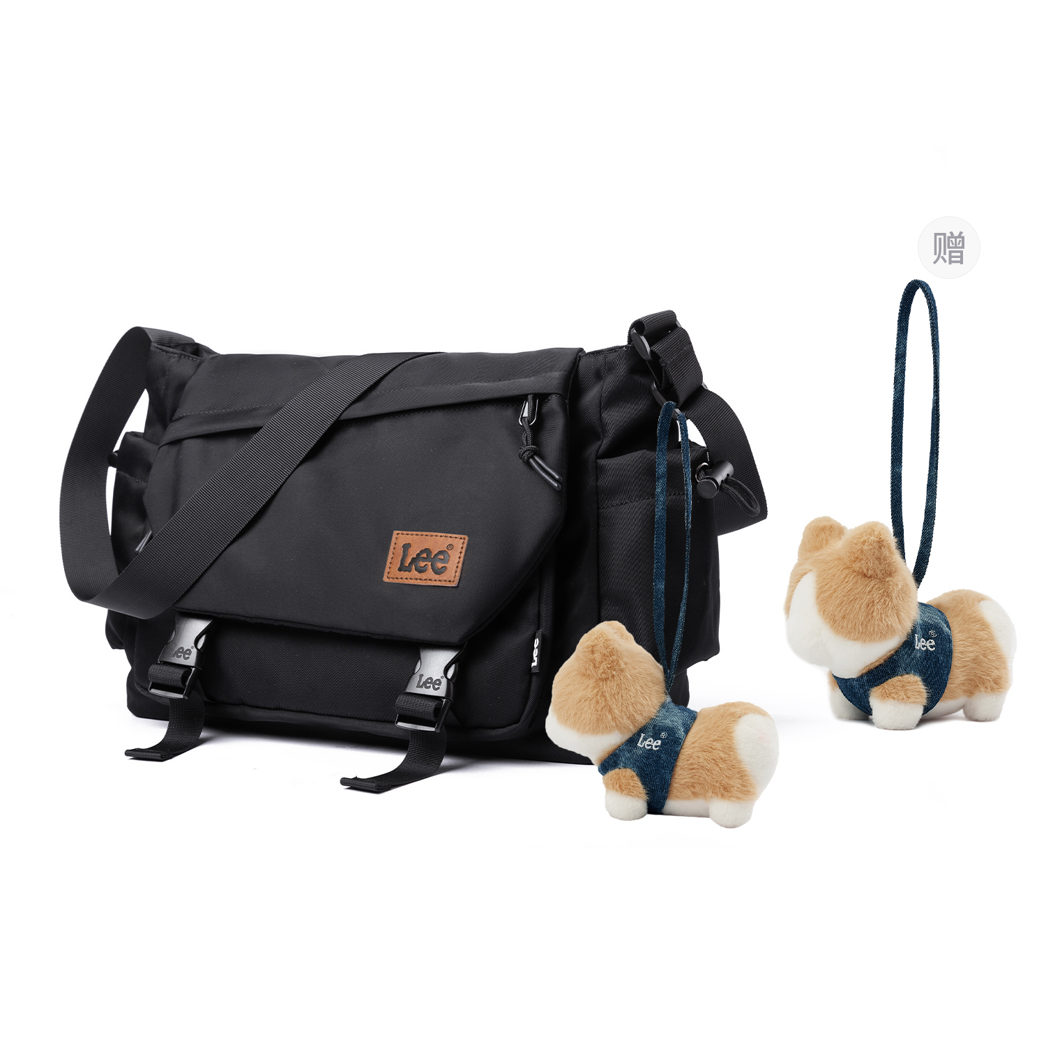 

Lee Оксфордская сумка через плечо, Black+Gift Limited Edition