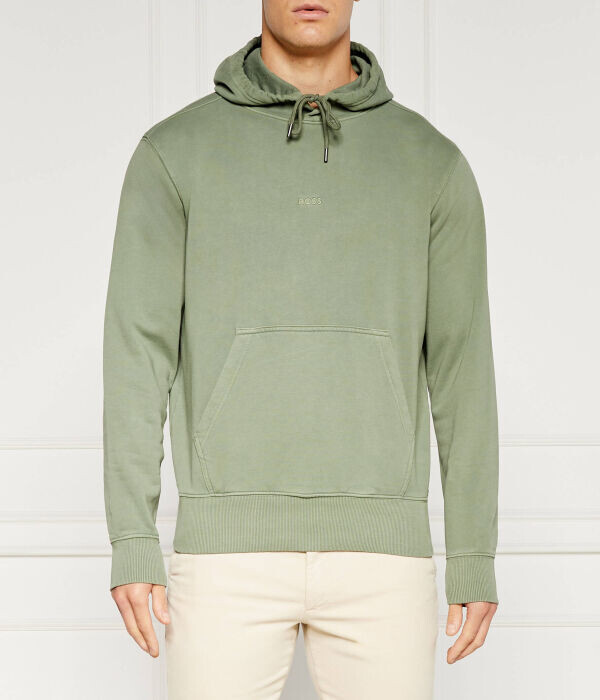 

Толстовка Boss Orange Regular Fit, зеленый