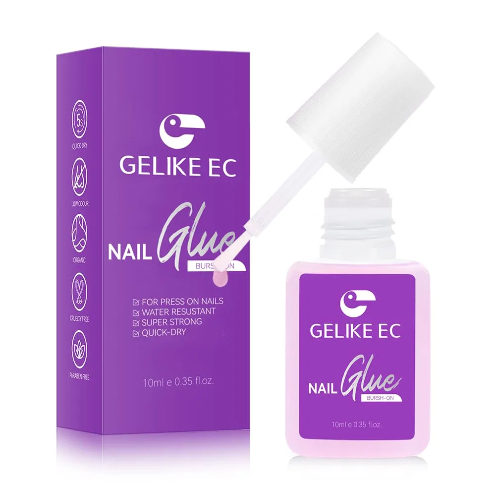 Суперпрочный клей для накладных ногтей Gelike ec Gelike Ec, Nail Glue - 10 G