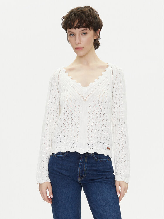 

Свитер обычного кроя Olya PL702288 Pepe Jeans, экрю